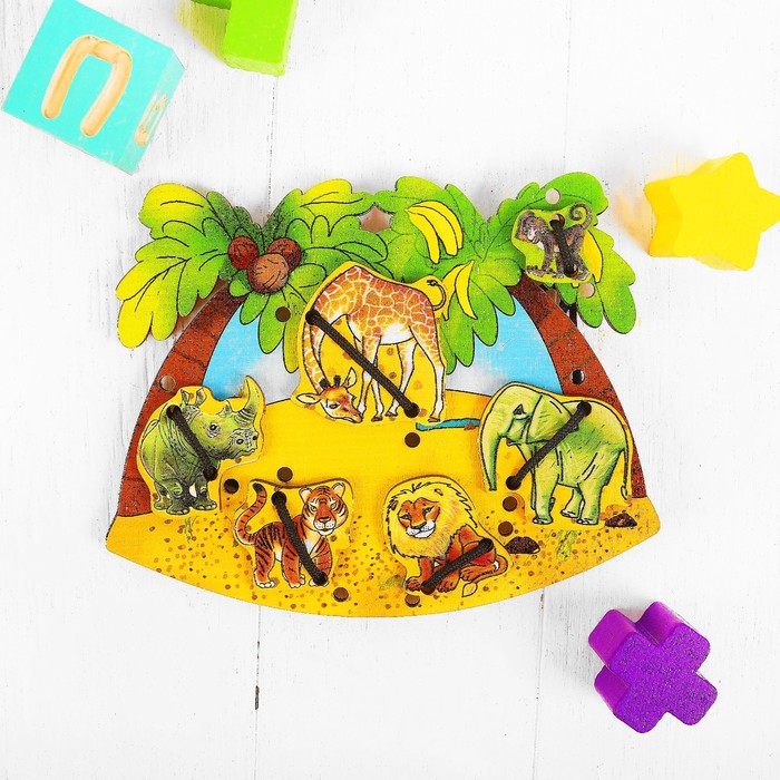 Шнуровка "В Африке"