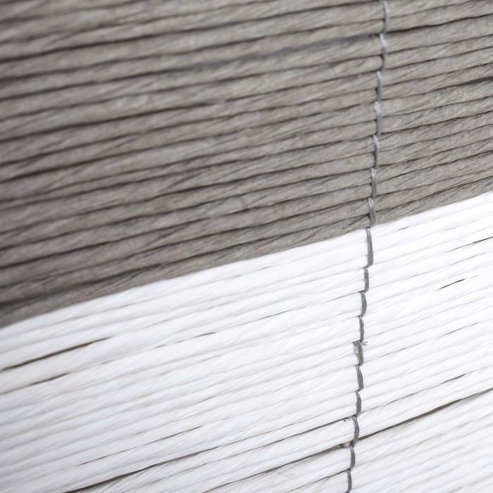 Корзина для белья плетеная прямоугольная 40х30,5х49 см, средняя