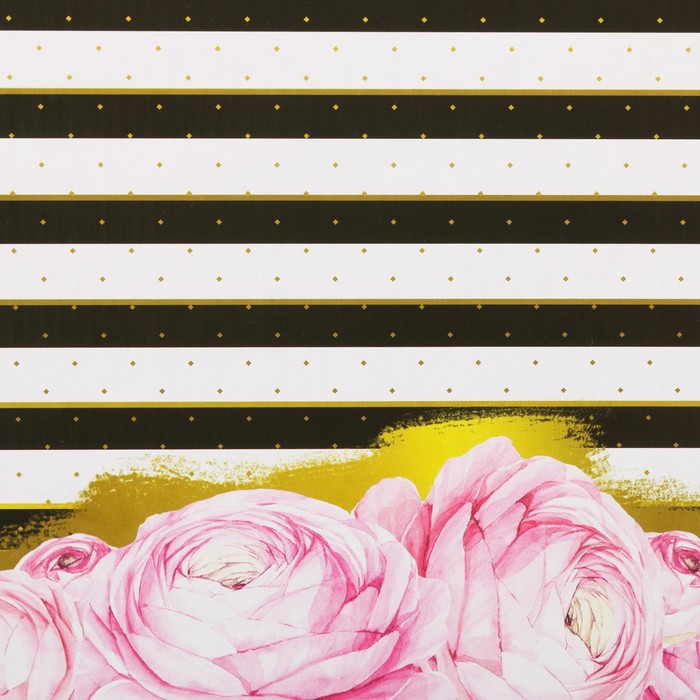 Органайзер для скрап бумаги «Цветочная фантазия», 31 х 31 х 9,5 см