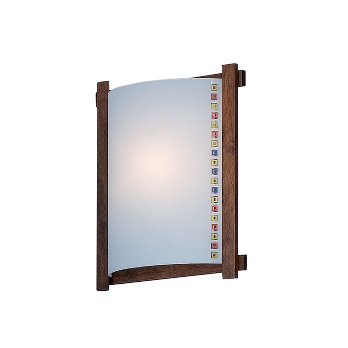 Светильник "Тамбо" 1x100Вт E27 венге 30x25x9см