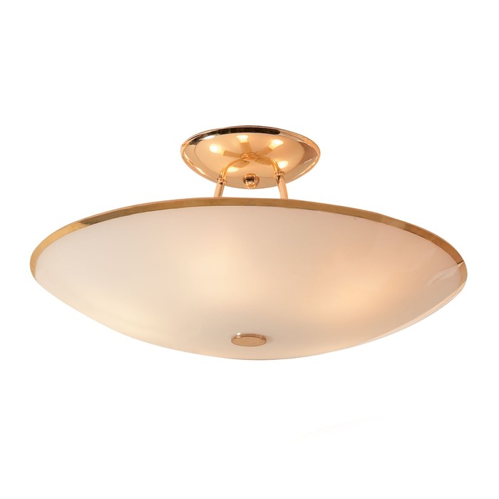 Светильник "Улитка" 5x75Вт E27 золото 52x52x23см