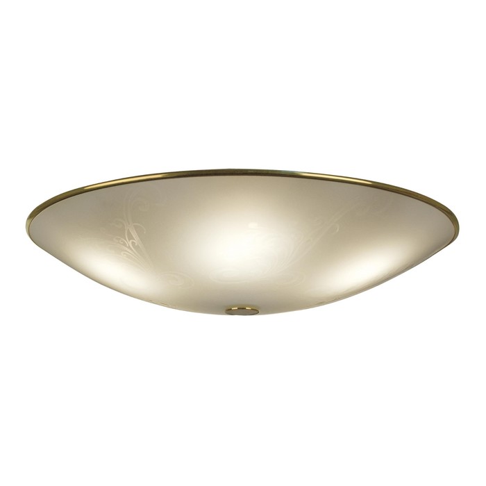 Светильник "Пляж" 5x75Вт E27 золото 52x52x23см