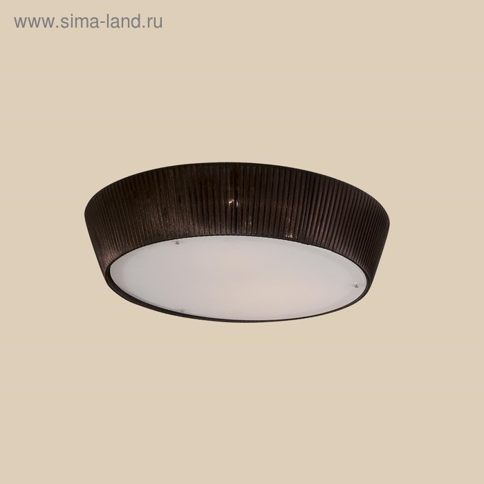

Светильник Flumineze 4x75Вт E27, шоколад 58x58x17 см