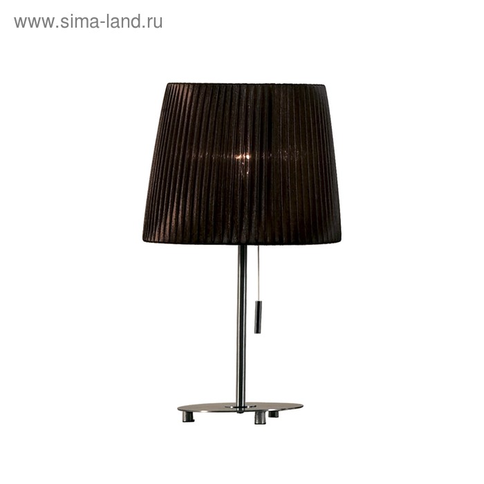 Настольная лампа Strasburg 1x75Вт E27 шоколад 30x30x30см