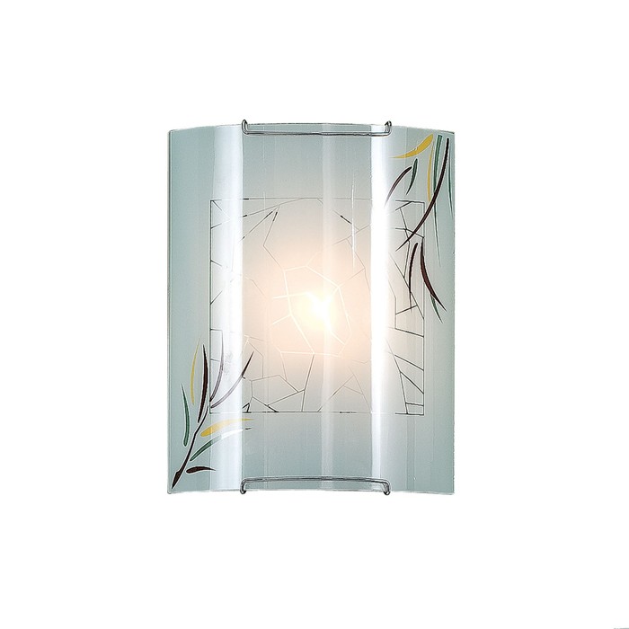 Светильник "Ива" 1x100Вт E27 белый 22x10x26см