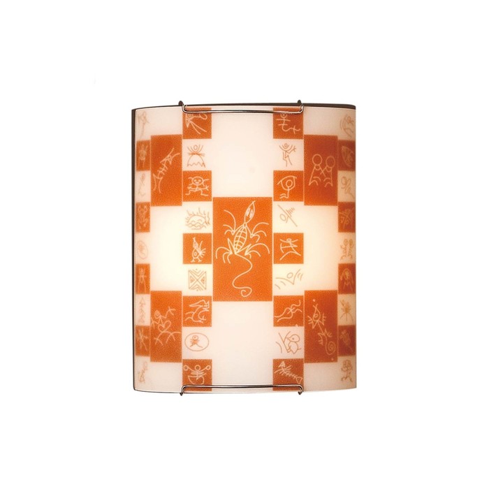 Светильник "Доминикана" 1x100Вт E27 многоцветный 22x10x26см