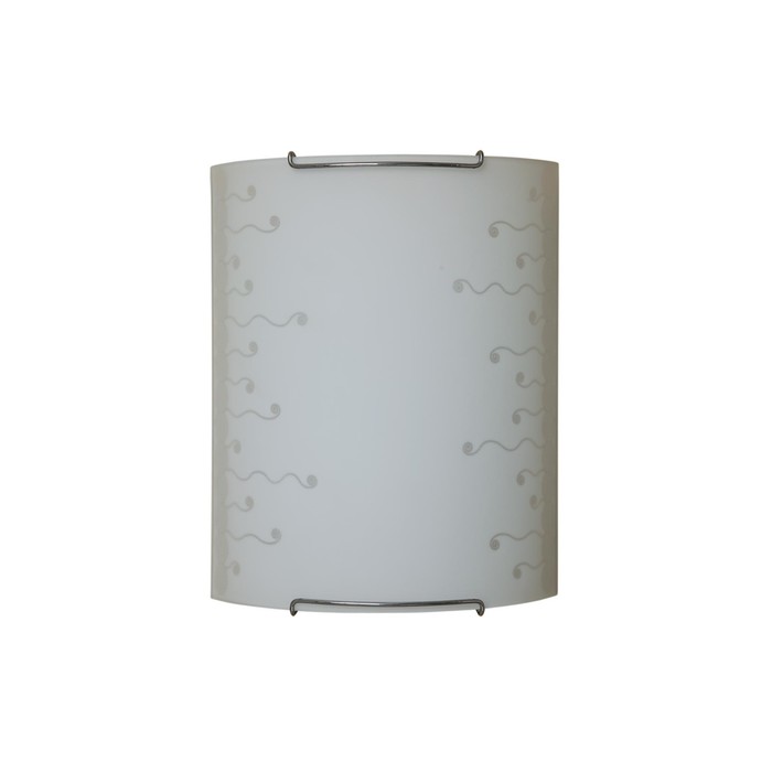 Светильник "Ролл" 1x100Вт E27 белый 22x10x26см