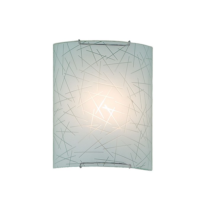 Светильник "Крона" 1x100Вт E27 белый 22x10x26см