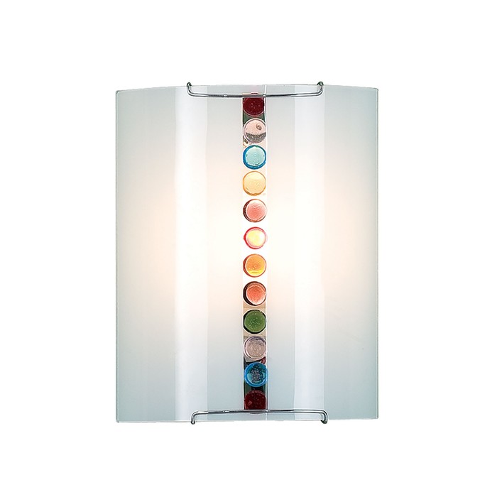 Светильник "Конфетти" 1x100Вт E27 цветной 22x10x26см