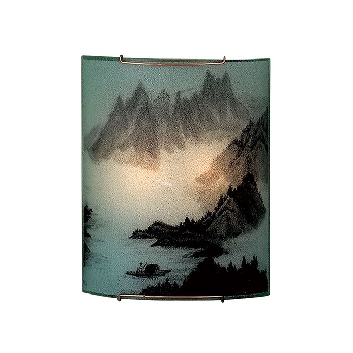 Светильник "Шань" 2x100Вт E27 многоцветный 26x12x32см