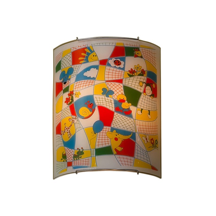 Светильник "Тетрадка" 2x100Вт E27 многоцветный 26x12x32см