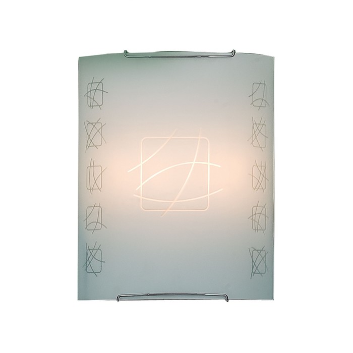 Светильник "Дина" 2x100Вт E27 белый 26x12x32см