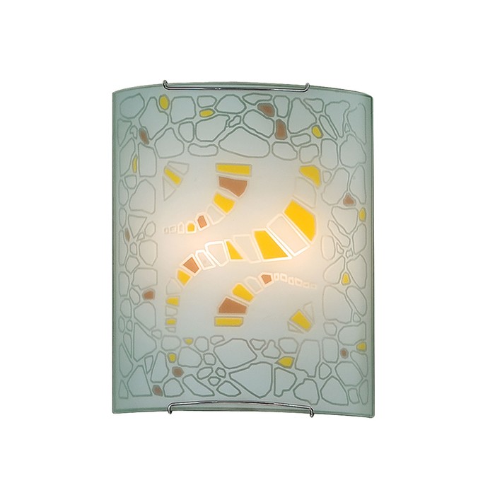 Светильник "Пляж" 2x100Вт E27 белый 26x12x32см