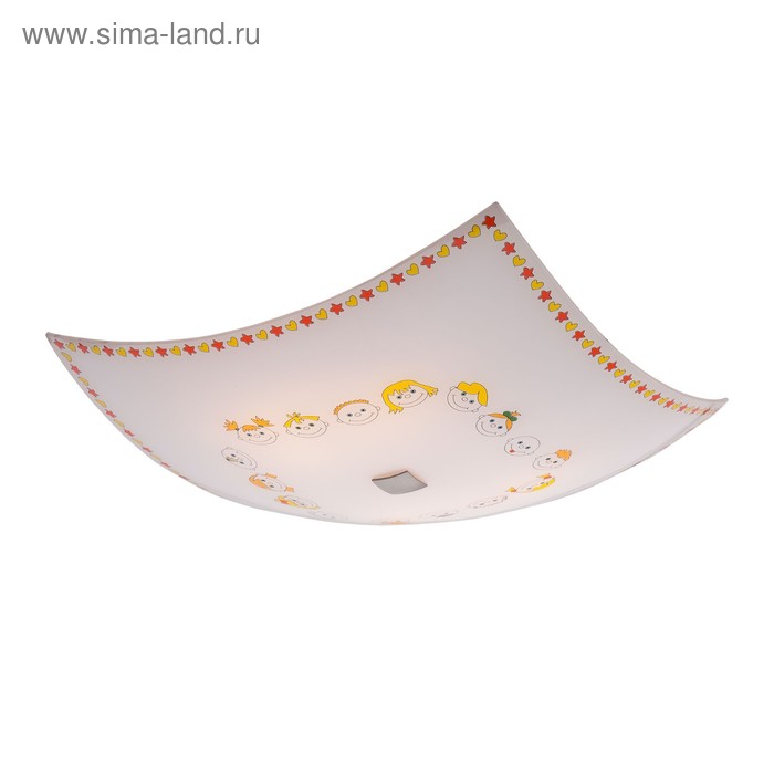 

Светильник "Смайлики" 4x100Вт E27 белый 51x51x16см