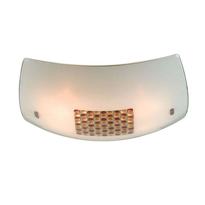 Светильник "Конфетти" 4x100Вт E27 кофе, желтый 51x51x16см