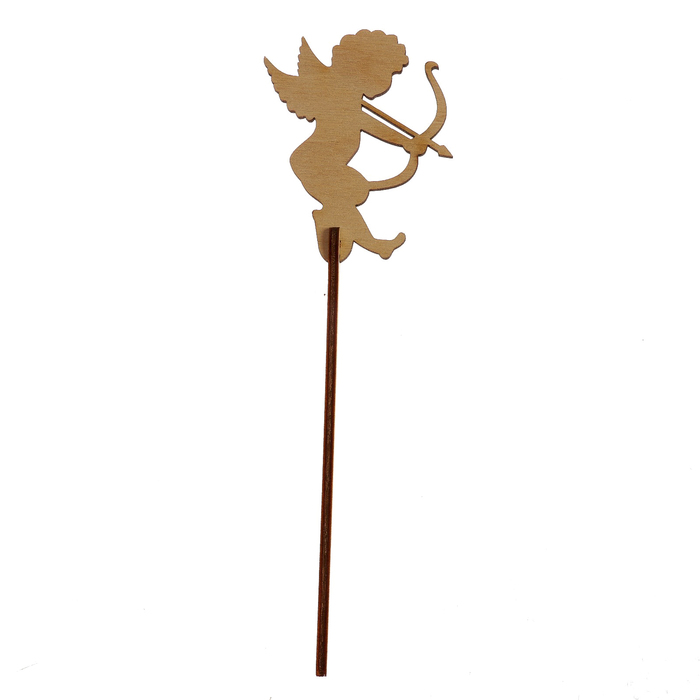 Топпер "Купидон" из фанеры, 7x5 см (ТПР-396)