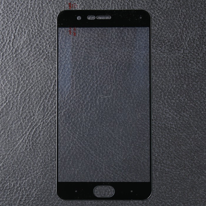 Стекло закаленное с цветной рамкой (fullscreen) для Xiaomi Mi Note 3 DF xiColor-25 (black)