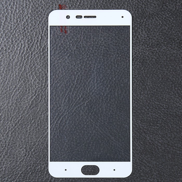 Стекло закаленное с цветной рамкой (fullscreen) для Xiaomi Mi Note 3 DF xiColor-25 (white)