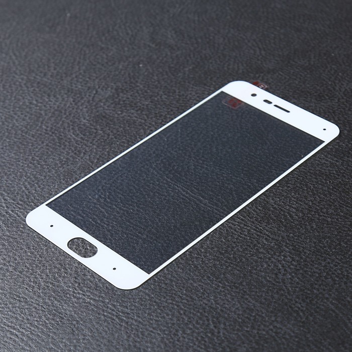 Стекло закаленное с цветной рамкой (fullscreen) для Xiaomi Mi Note 3 DF xiColor-25 (white)