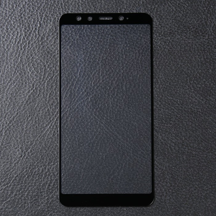 Стекло закаленное с цветной рамкой (fullscreen) для Xiaomi Mi A2 (Mi 6X) DF xiColor-28 (whi