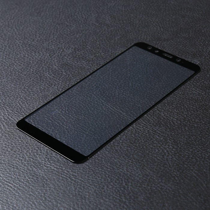 Стекло закаленное с цветной рамкой (fullscreen) для Xiaomi Mi A2 (Mi 6X) DF xiColor-28 (whi