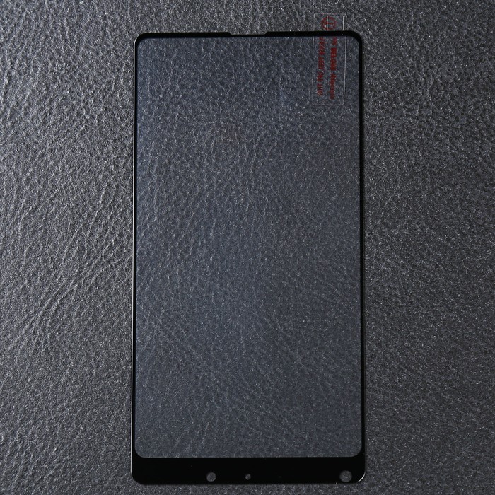 Стекло закаленное с цветной рамкой (fullscreen) для Xiaomi Mi Mix 2S DF xiColor-29 (black)