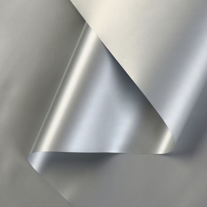 Пленка матовая, стальной, 0,5 х 10 м