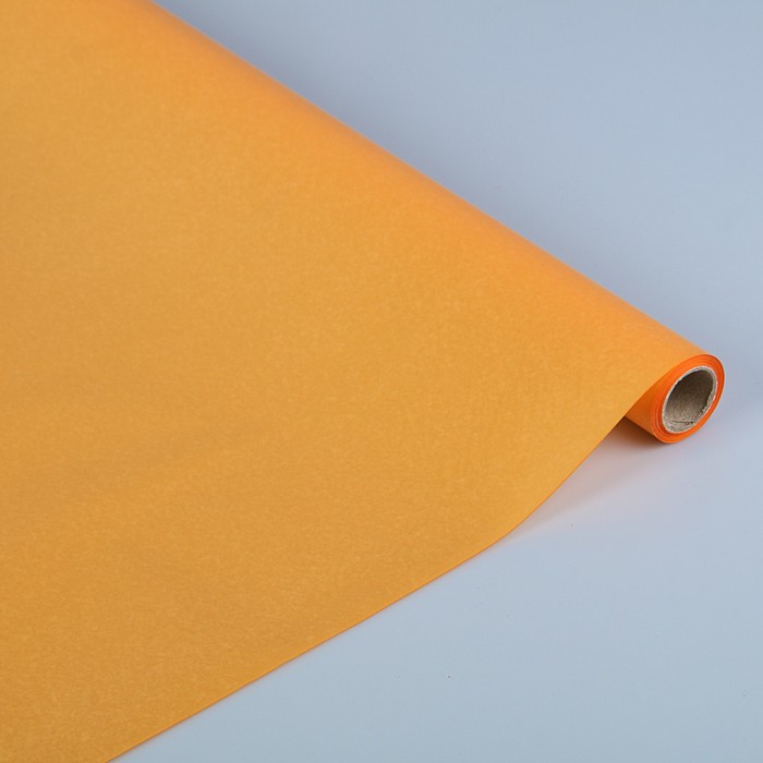 Пергамент флористический вощеный, персиковый, 0,5 х 10 м