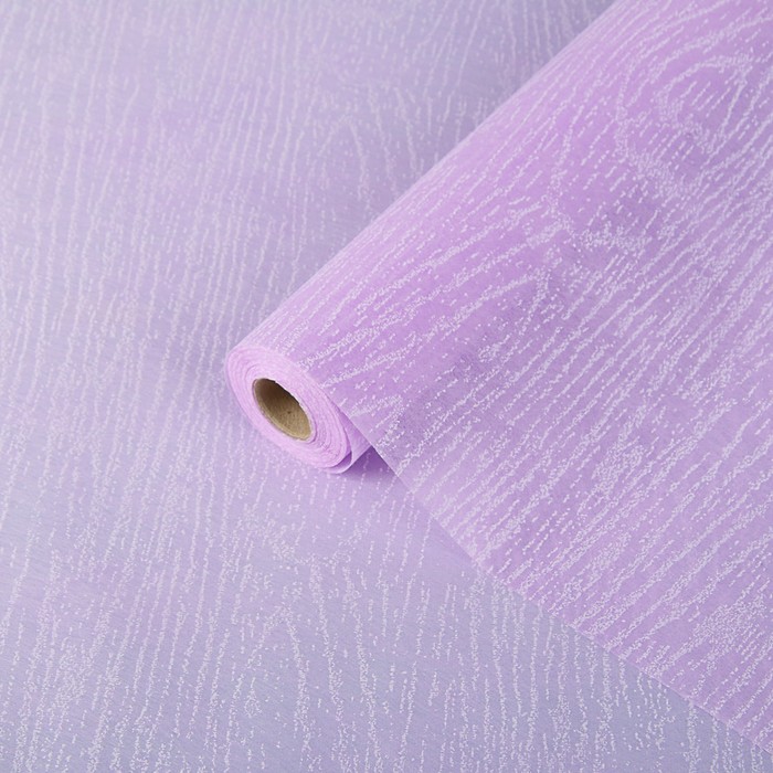 Фетр рельефный "Сантал", лавандовый, 0,5 х 10 м