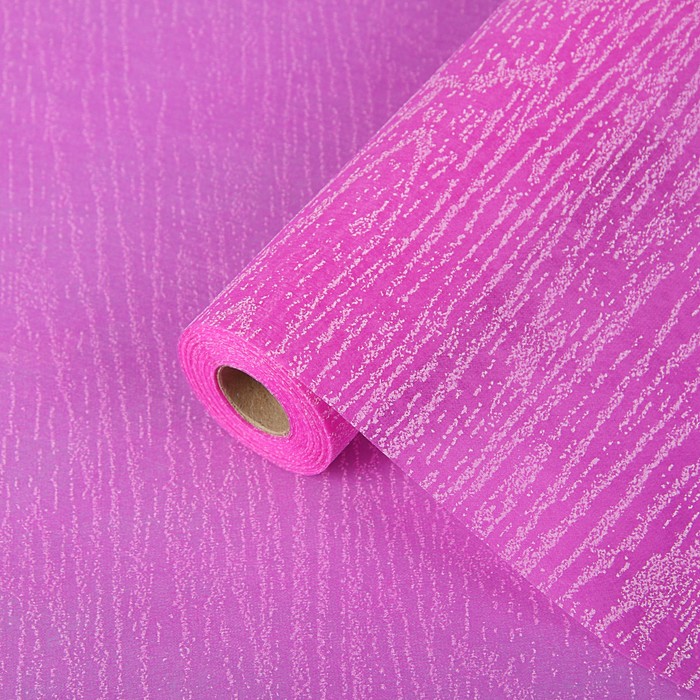 Фетр рельефный "Сантал", пурпурно-розовый, 0,5 х 10 м
