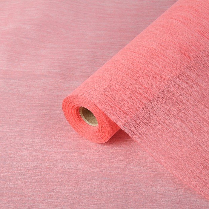 Фетр "Батист", красный, 0,5 х 15 м