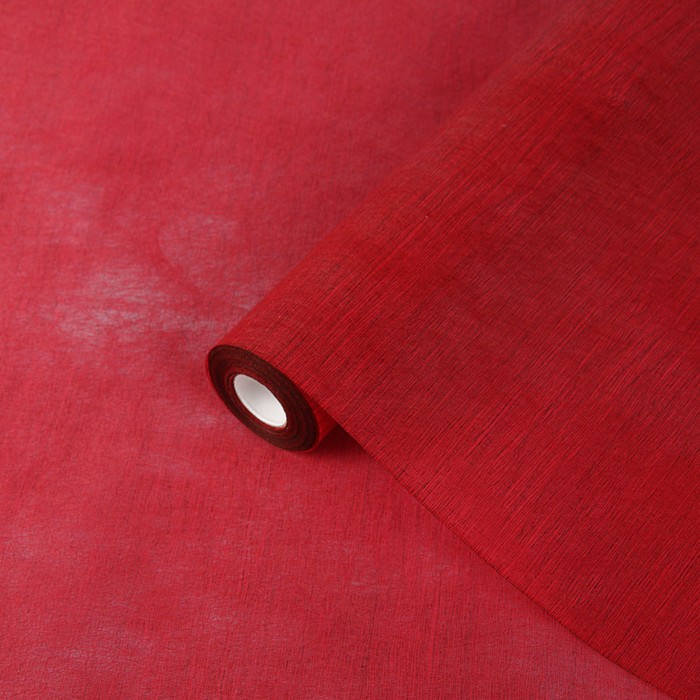 Фетр "Полоски", бордо, 0,5 х 15 м