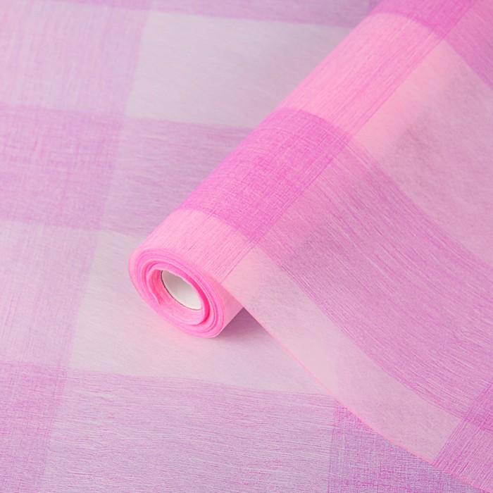 Фетр "Тартан", розовый, 0,5 х 15 м