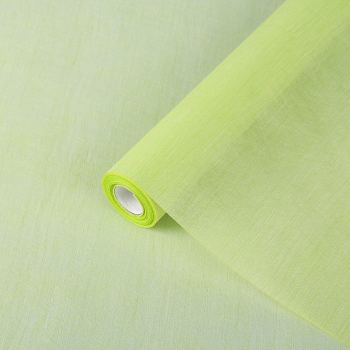 Фетр "Полоски", зеленое яблоко, 0,5 х 15 м