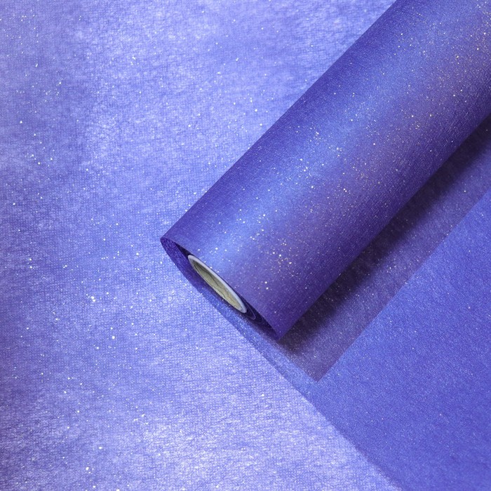 Фетр с блестками звездное небо, 0,5 х 10 м