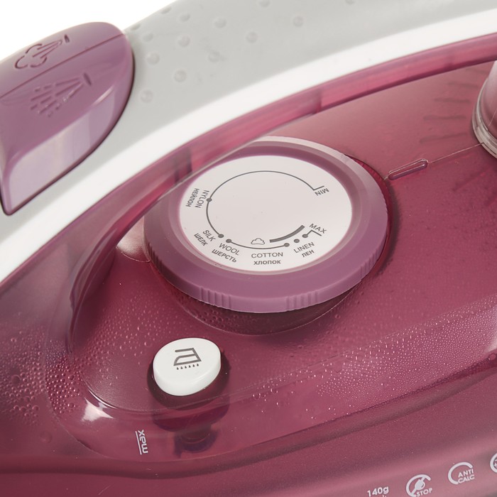 Утюг Scarlett SC-SI30K20, 2400 Вт, керамическая подошва, лиловый