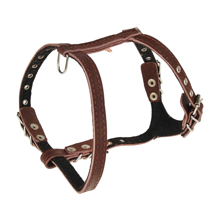 Шлейка прогулочная с подшивкой, 1,5 см