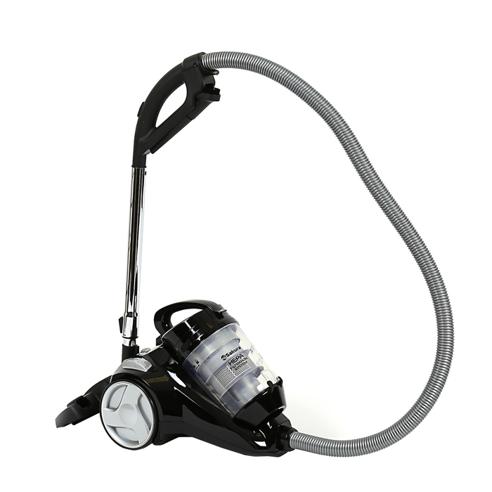 Пылесос Sakura SA-8309B, 2400 Вт, бесшумный, HEPA, черный