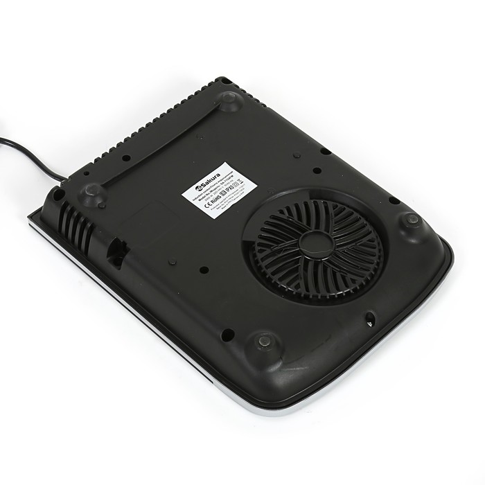 Плитка индукционная Sakura SA-7154FM, 2000 Вт, 1 конфорка, 7 режимов, чёрно-серая