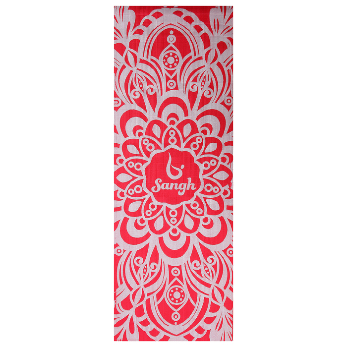 Коврик для йоги в чехле "Узор" 173х61х0,6 см
