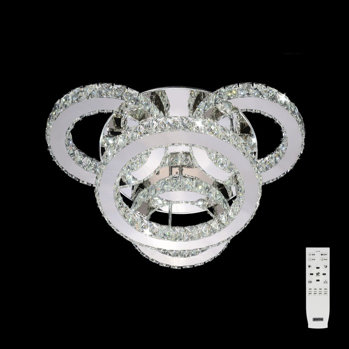 Люстра Olimpia 70Вт LED белый 70x70x24см