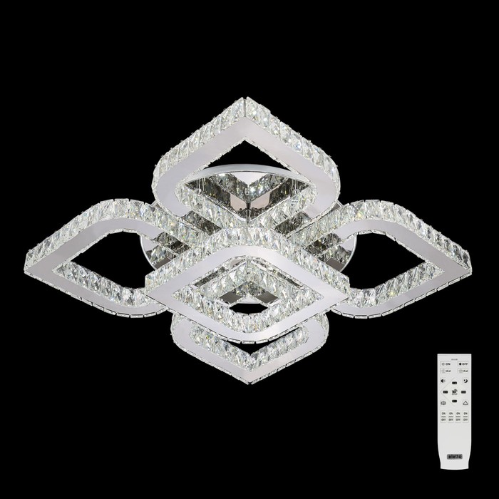 Люстра Lavita 100Вт LED хром 70x70x23,5см