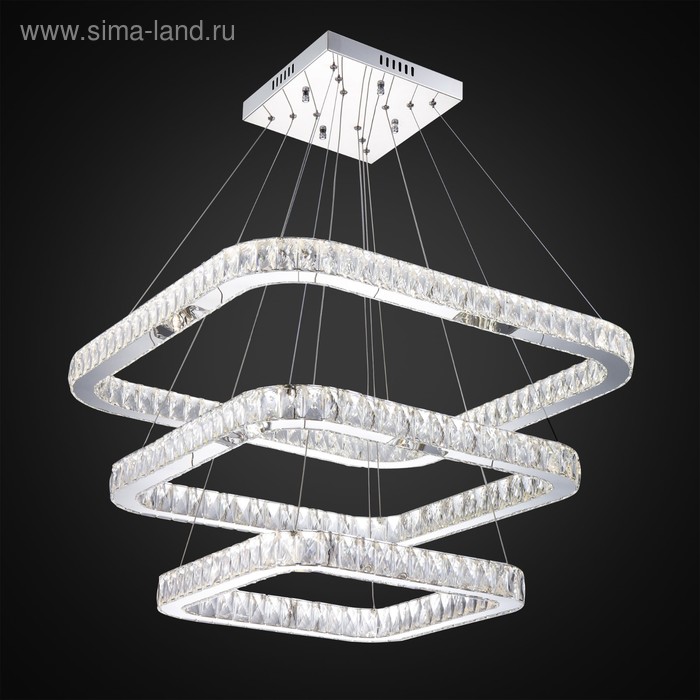 

Люстра Granda 30Вт LED хром 89x89x18см