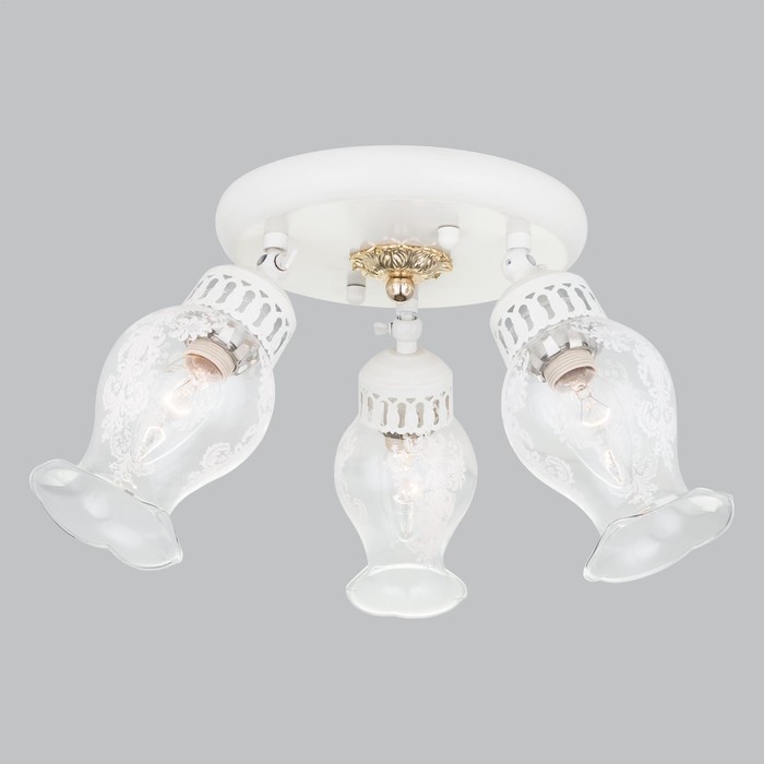 Светильник "Метафора" 3x60Вт E14 светлый 24,5x24,5x33,5см