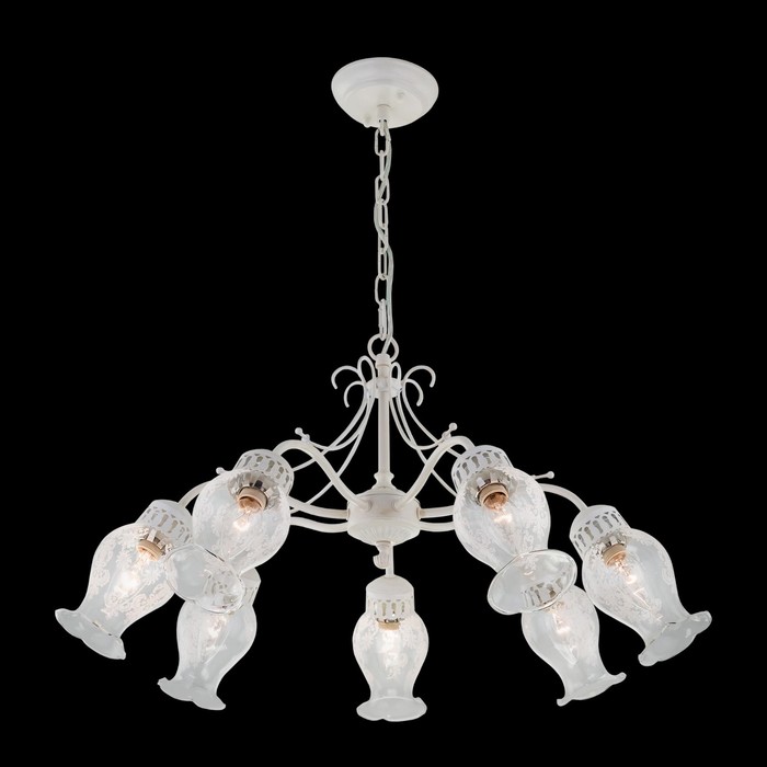 Люстра "Метафора" 7x60Вт E14 светлый 58x58x31см