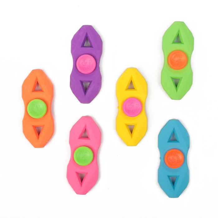 Ластик фигурный Спиннер Yalong МИКС