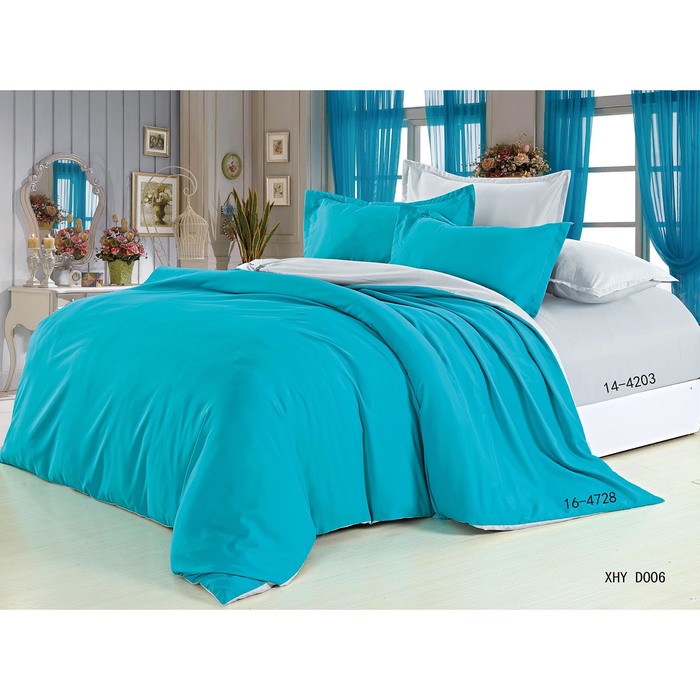 Постельное бельё 1,5сп арт 006 , 147х215см, 150х215см, 70х70см 2 шт, полисатин 85 г/м, пэ100%