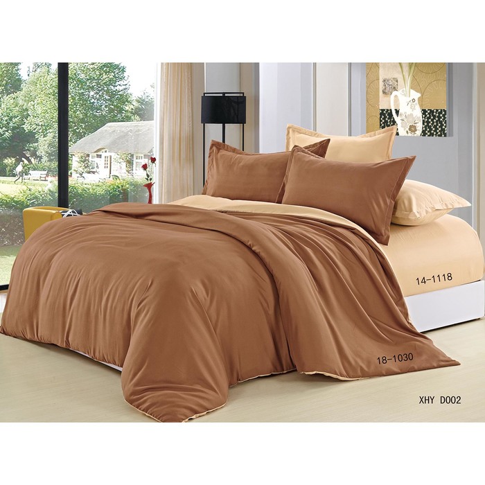 Постельное бельё 1,5сп арт 002 , 147х215см, 150х215см, 70х70см 2 шт, полисатин 85 г/м, пэ100%