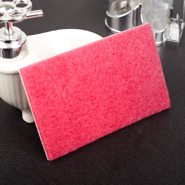 Набор губок для посуды, 3 шт 15х9х0,8 см