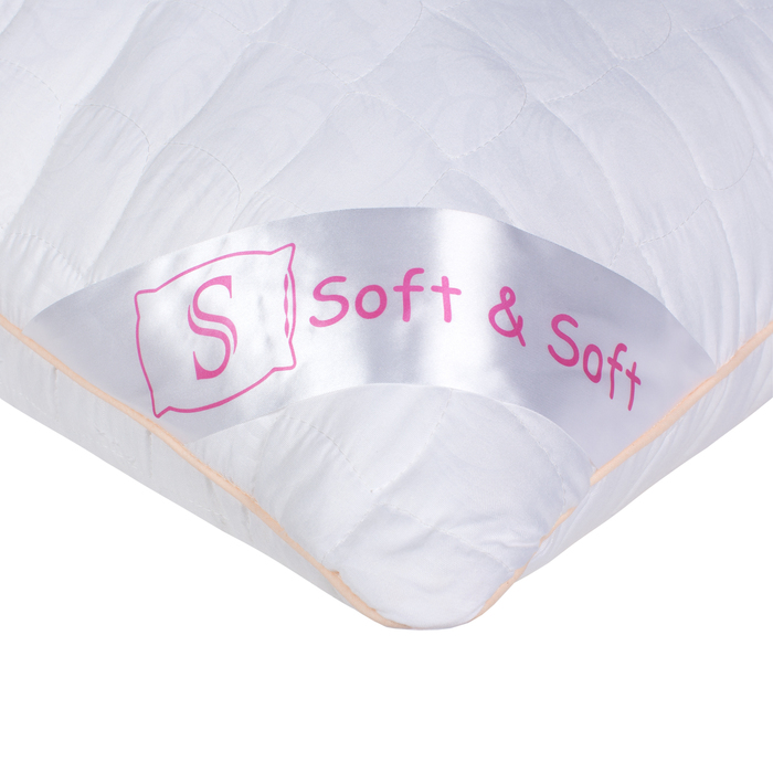 Одеяло Soft&Soft Шёлк 172х205 см, микрофибра с тиснением, шелковый пласт 200 г/м2
